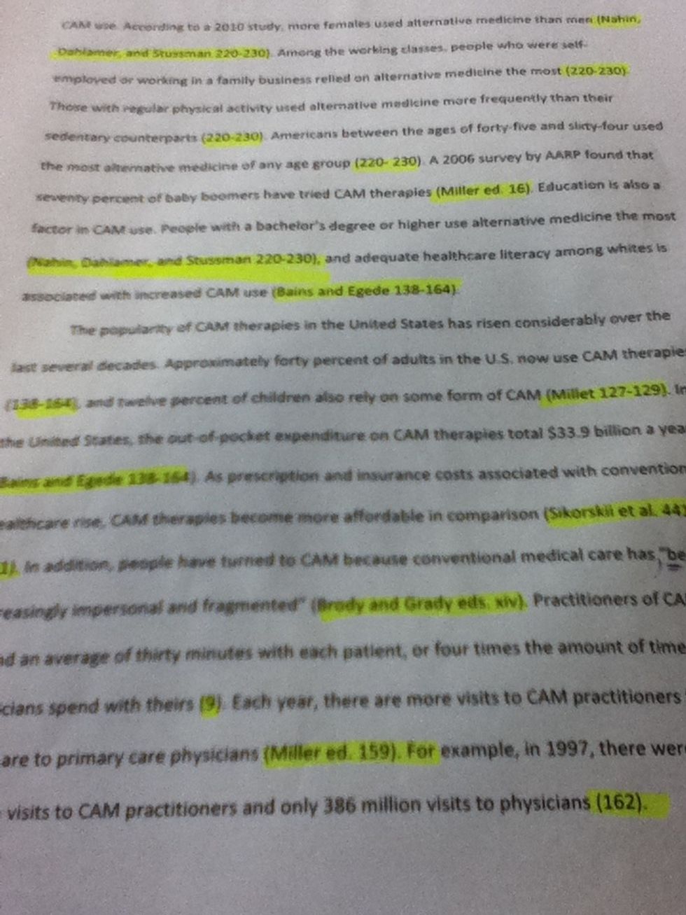 Use in-text citations (e.g. Author Page #)