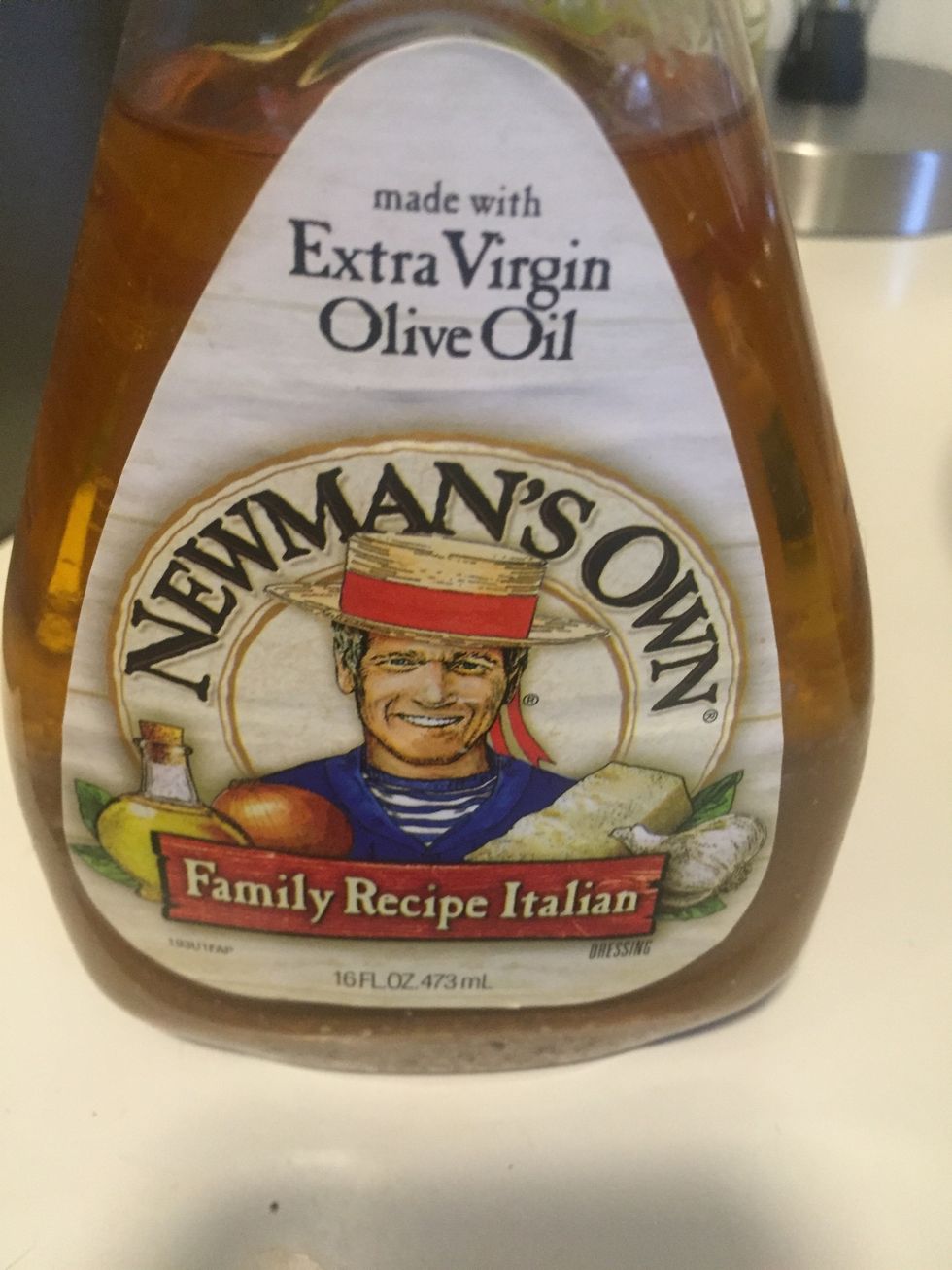 Use Italian dressing or oil and vinegar