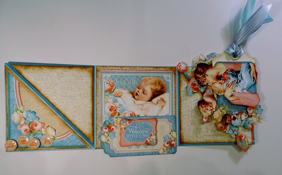 Use light colored paper that can be used for journaling.