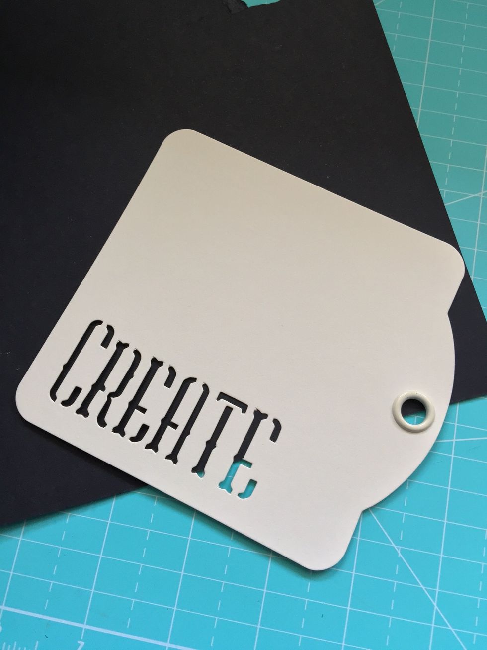 Use lovely Graphic 45 Create and Imagine Ivory Tags.