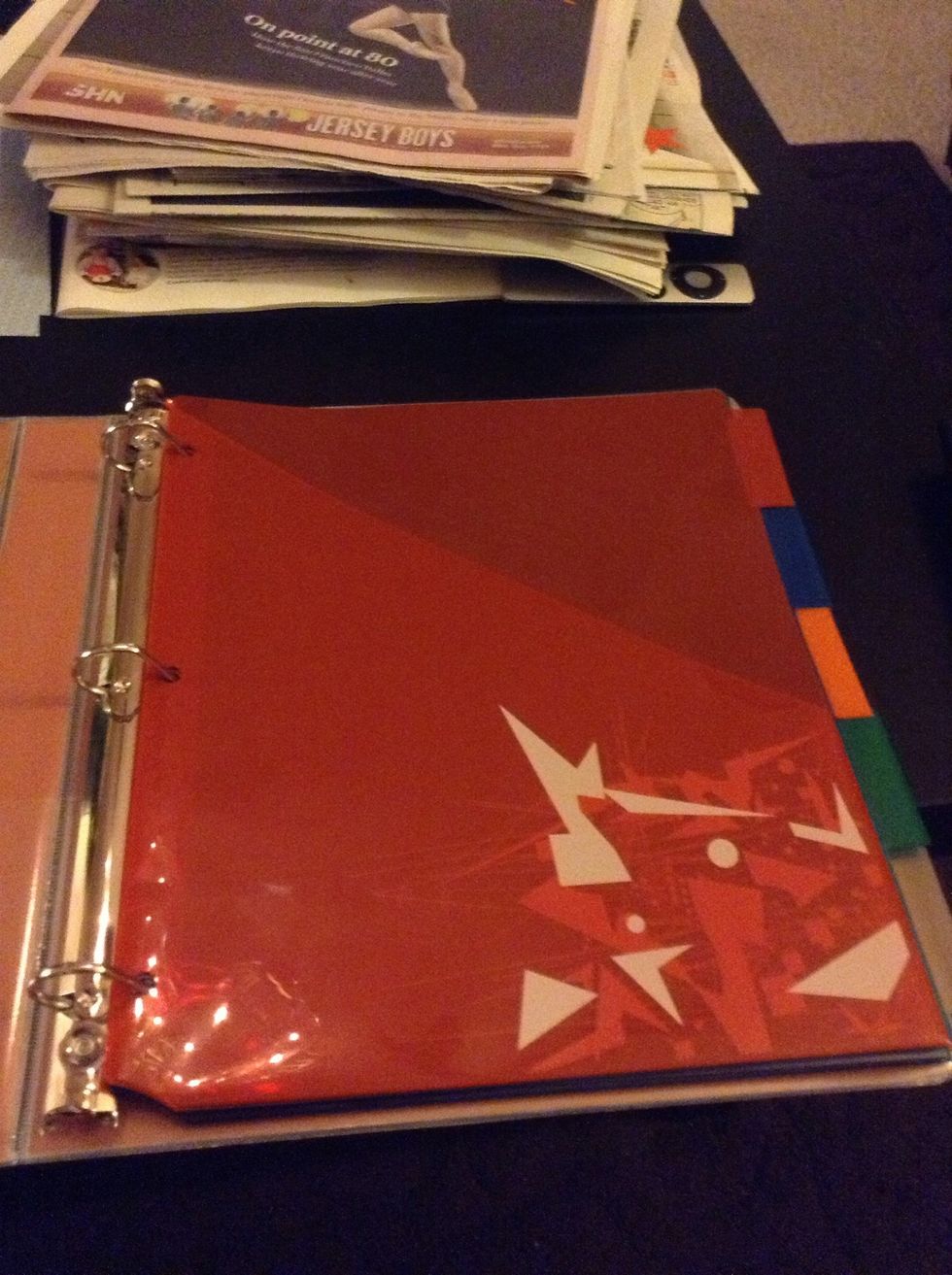 Use notebook dividers to organize recipes into sections, like appetizers, beverages, main dishes, desserts. Or you can break it down even more, like Chinese soups or Mexican desserts. It's up to you!