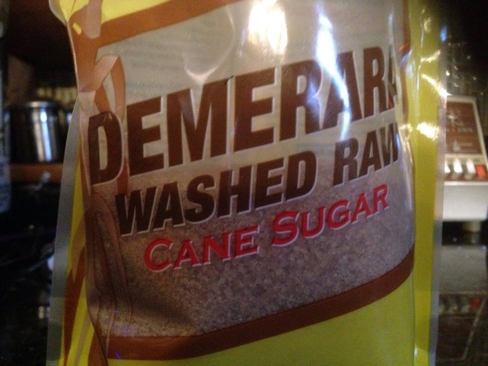 Use raw sugar