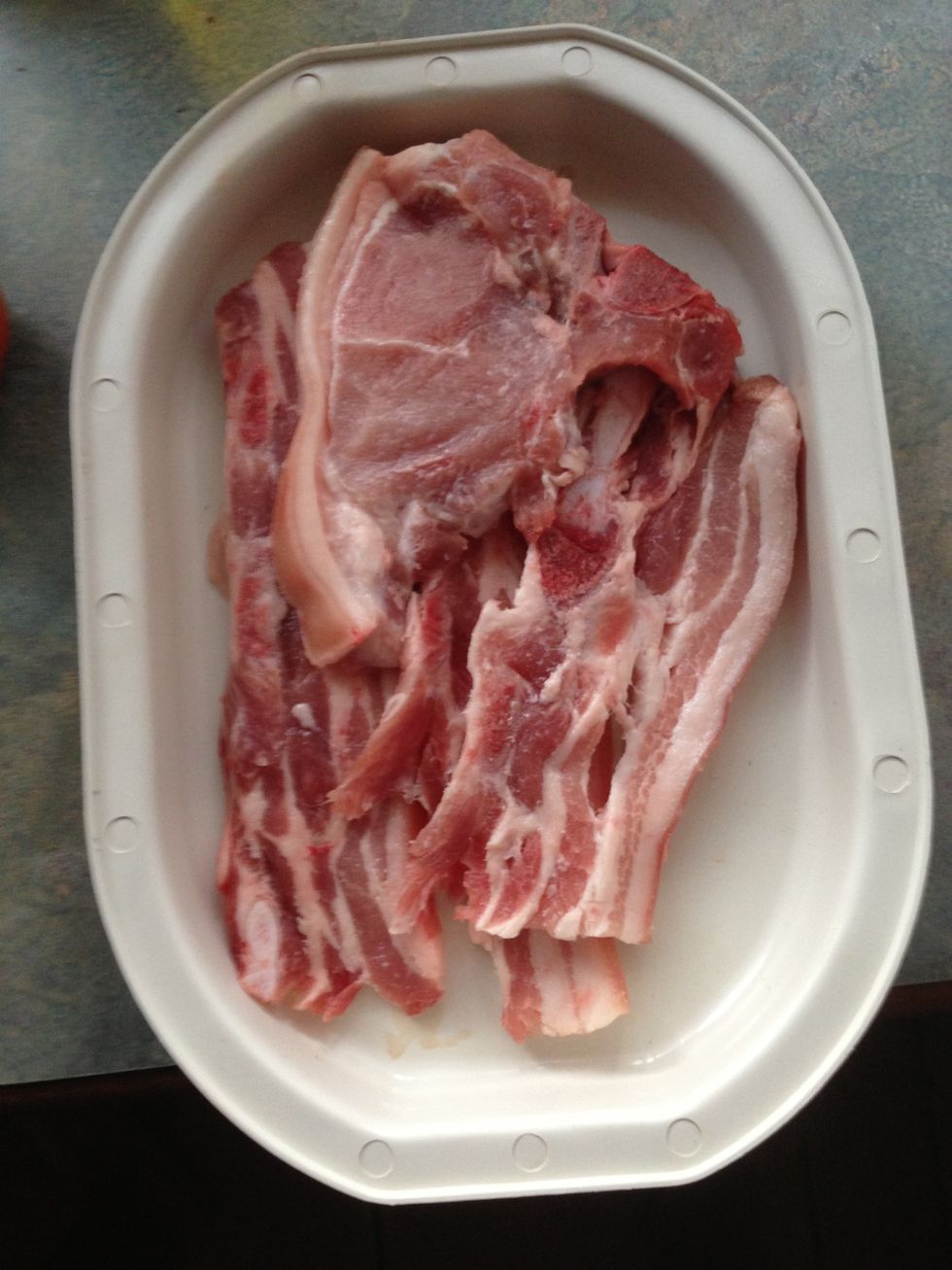 How to make epic pork rasher and chops with veg in oven B+C Guides