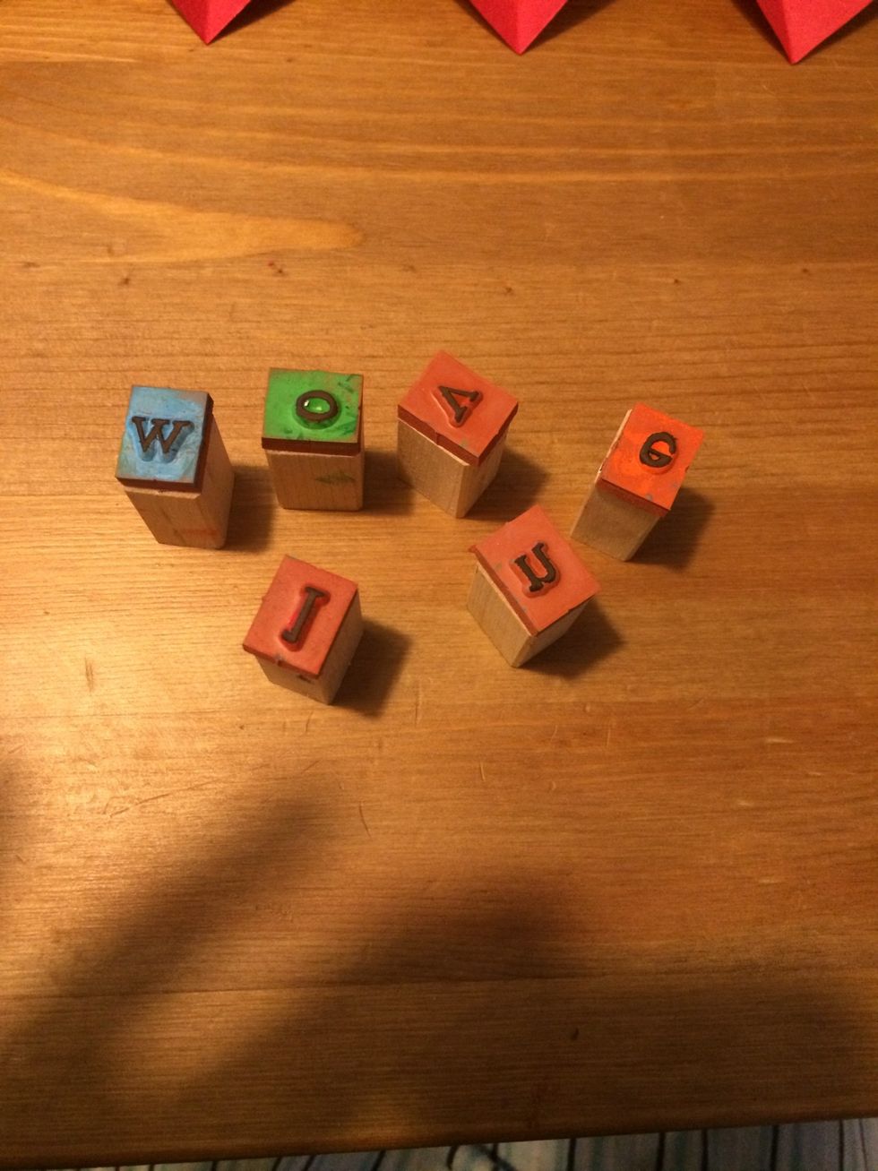 Use stamps, markers, stickers, glitter, etc. to decorate the valentine.