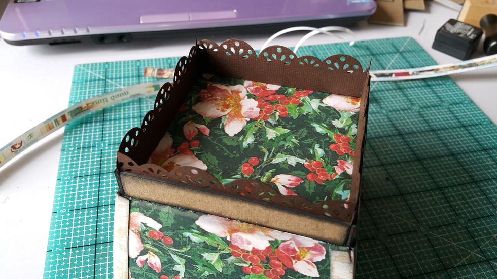 Use strong glue to adhere on