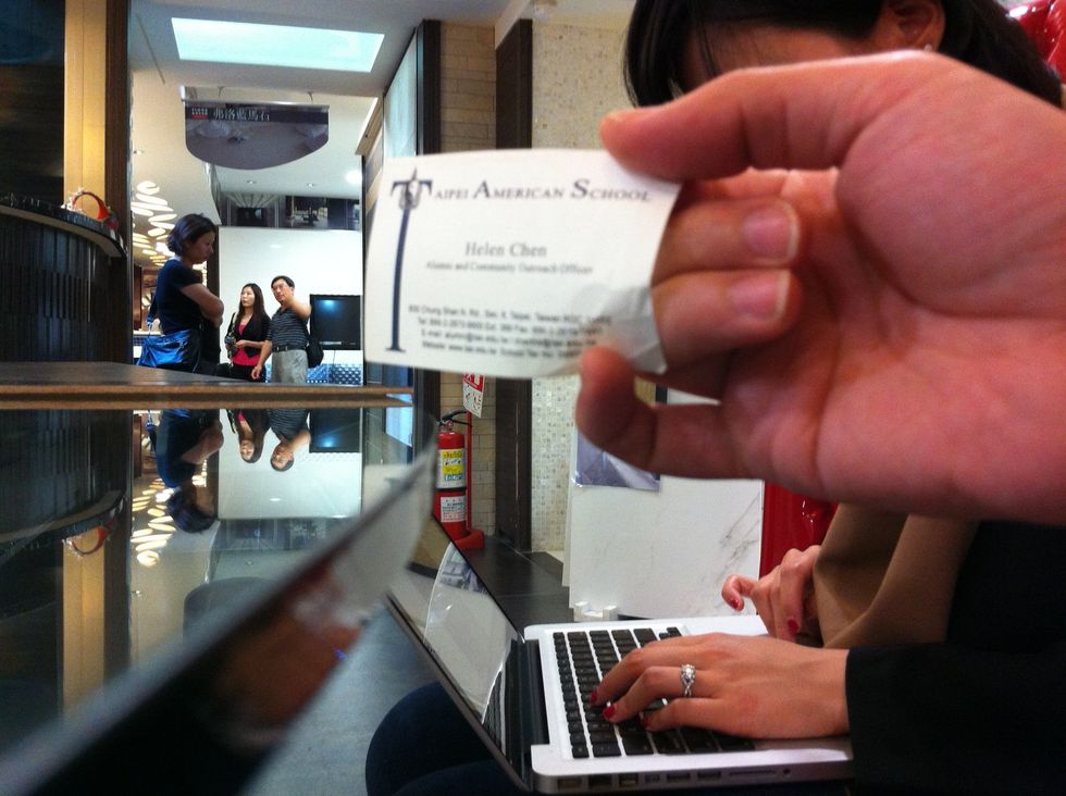 Use that pinky to bend the bottom right corner back