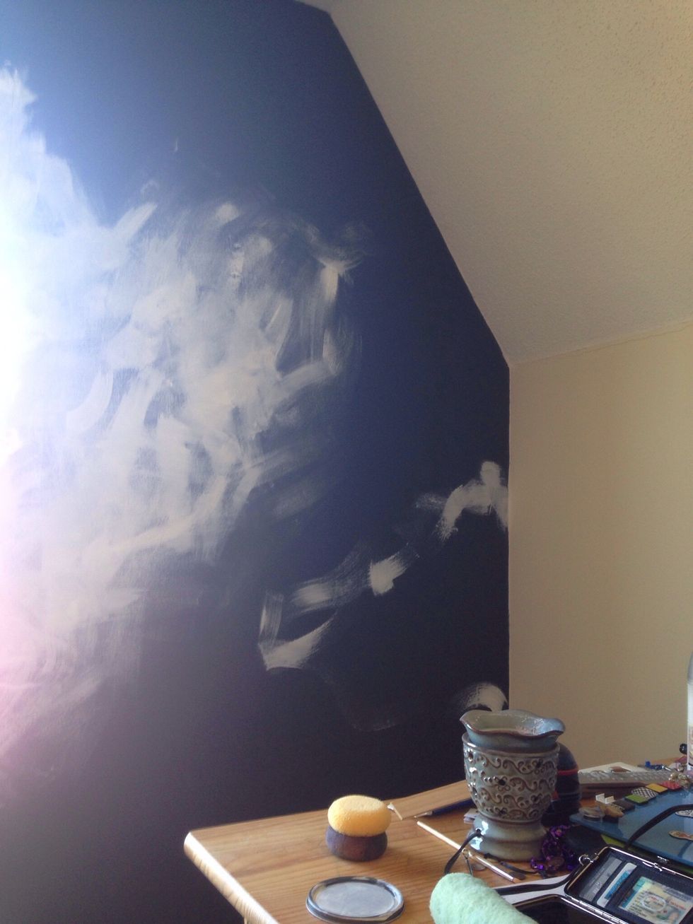 How to paint a wall galaxy B+C Guides