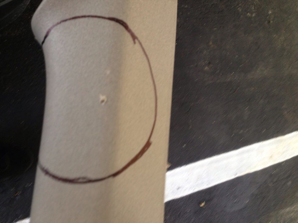 Use the 4" ring to complete the circle (this will allow for a lower profile)