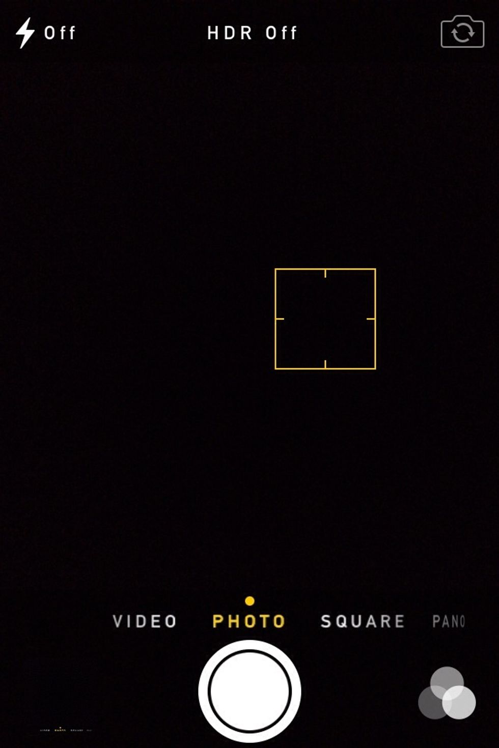 Use the auto exposure/autofocus lock feature on your camera. Don't know how to?  Press and hold your finger on your screen til that yellow box shows up.