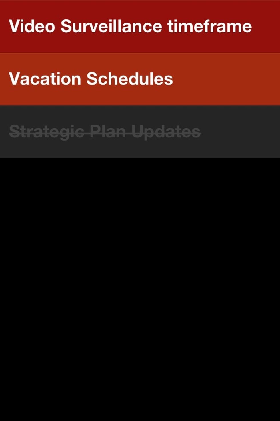 Use the Clear App for iPhone for simple task lists.