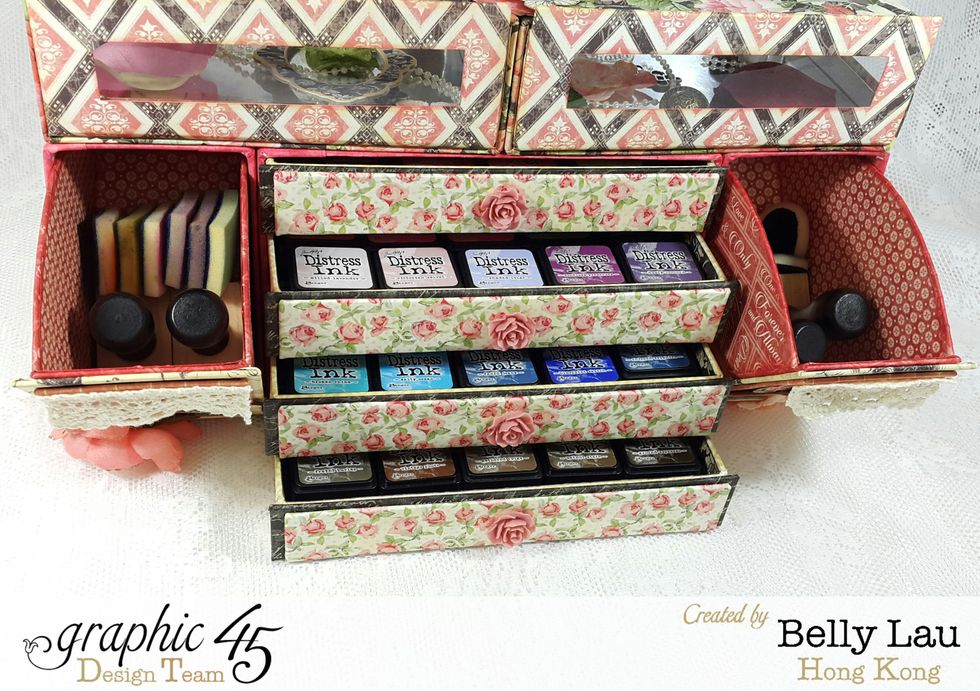 Use the drawers for accessories are great as well.