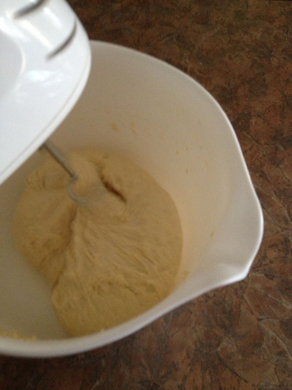 Use the mixer or use hands to make the dough smooth.