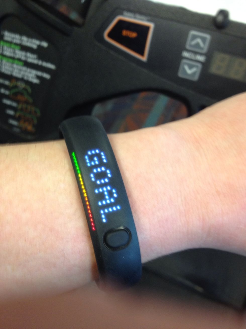 Use the Nike Fuel Band to track your body's daily activity and sync the data wirelessly to your iOS device.