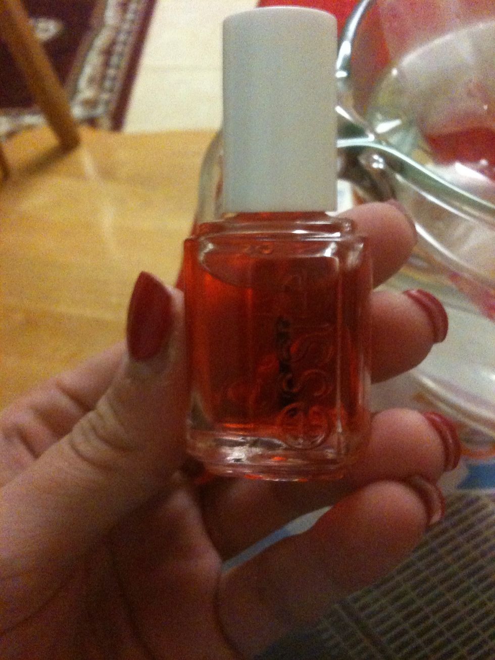 Use the oil on all five nails