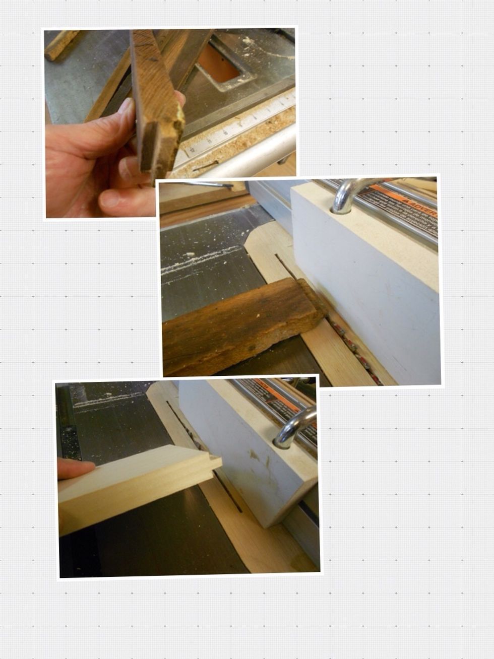 Use the parts you remove to determine dimensions and as templates for making new ones.