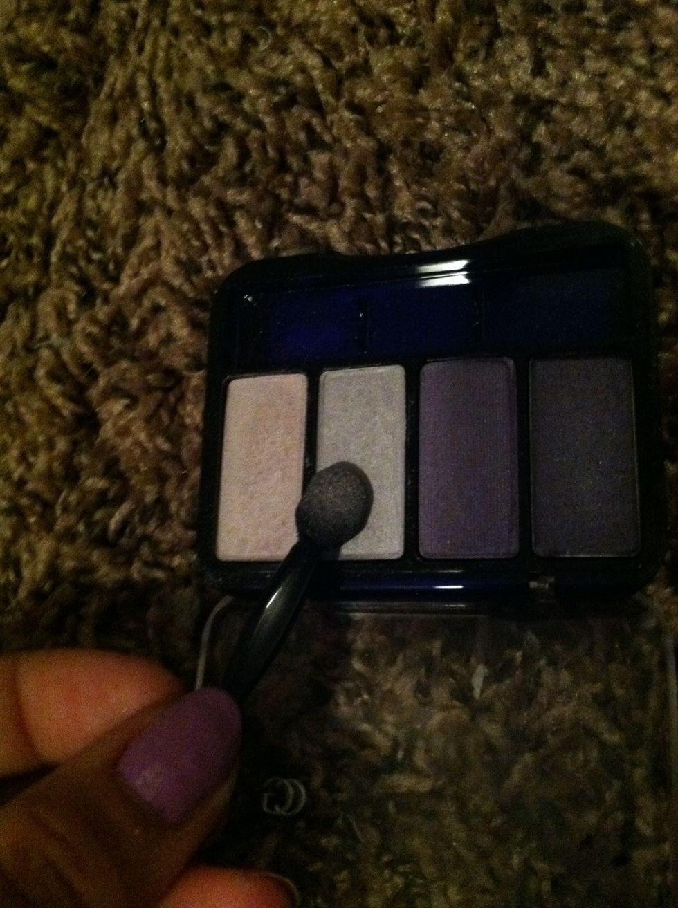 Use the second lightest color as your base.