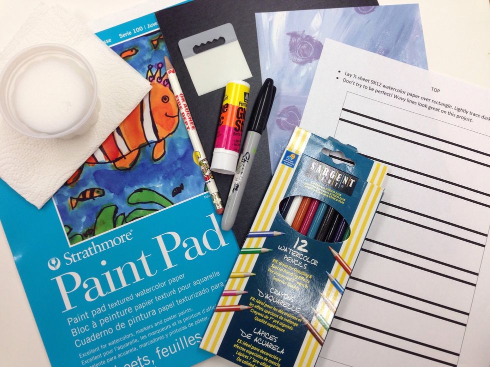 Use these supplies to create a Father's Day keepsake your dad will treasure.