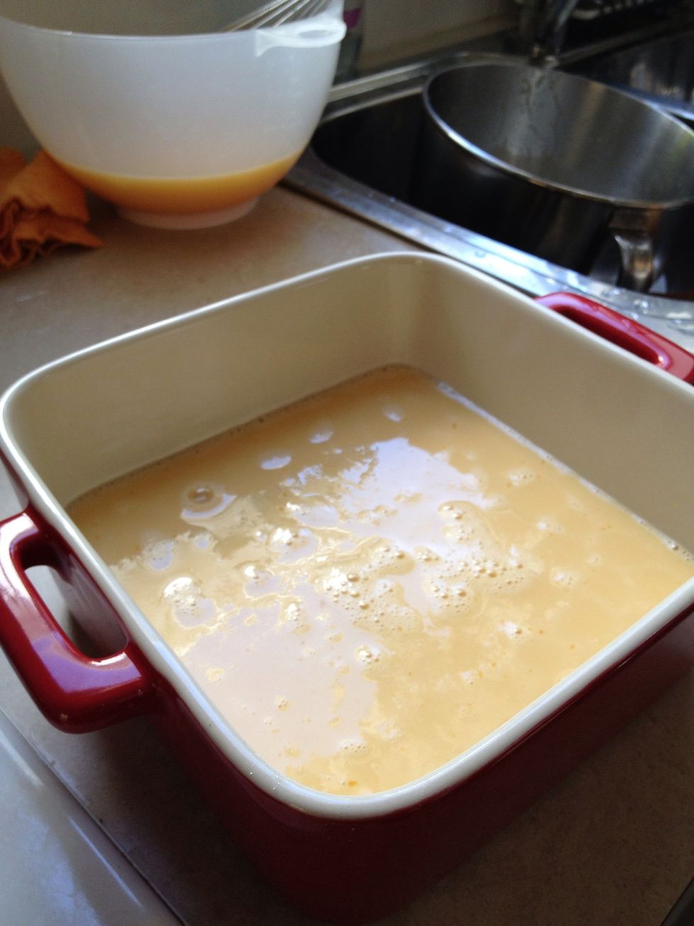 use whichever pan or tray is preferable