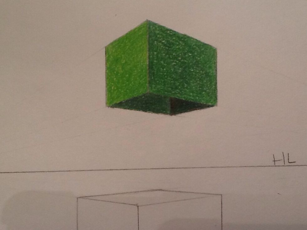 Use your base color to go over the complement. You should not see the complementary color but a darker version of the base color.