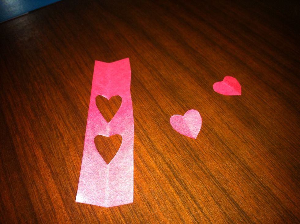 Use your construction paper to make special details like hearts.