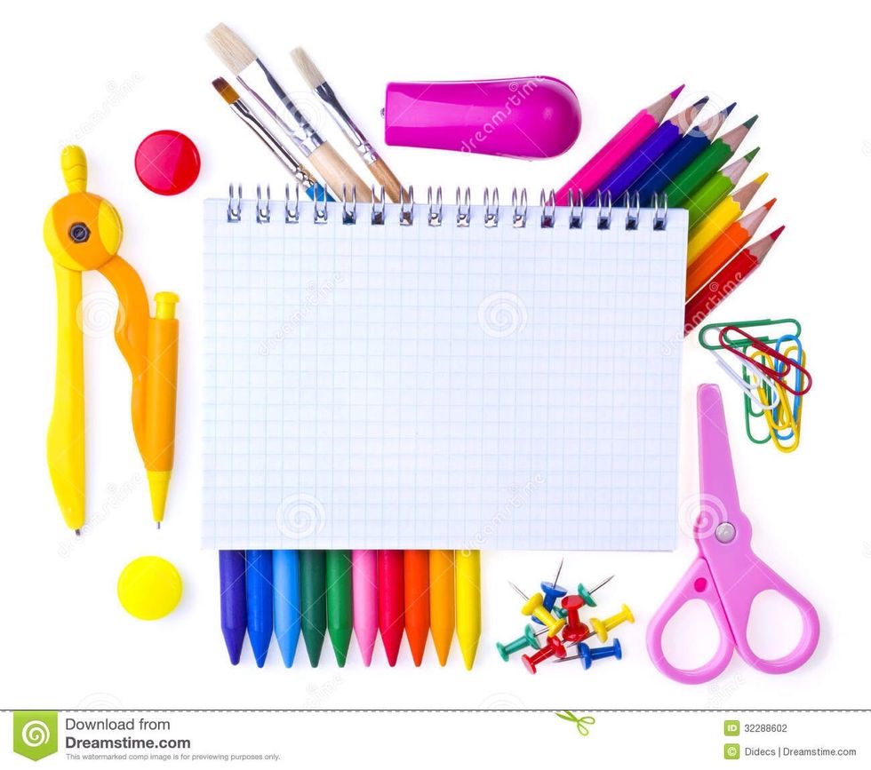 Use your school supplies from last year! Just because you got them last year doesn't mean you can't use them this year!\ud83d\udcd3\ud83d\udcd3\ud83d\udcd3