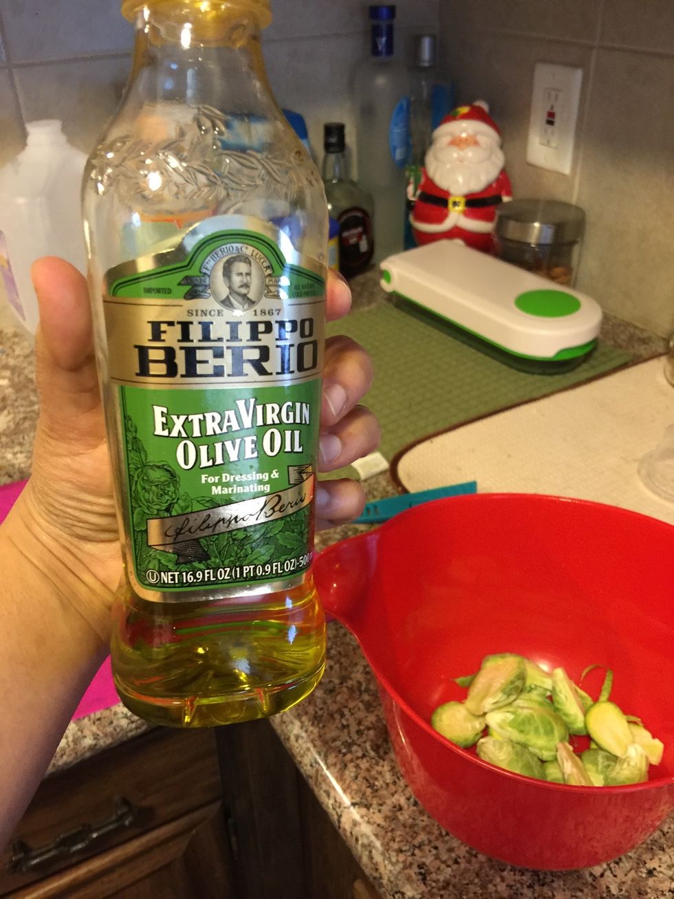 Used extra virgin olive oil.