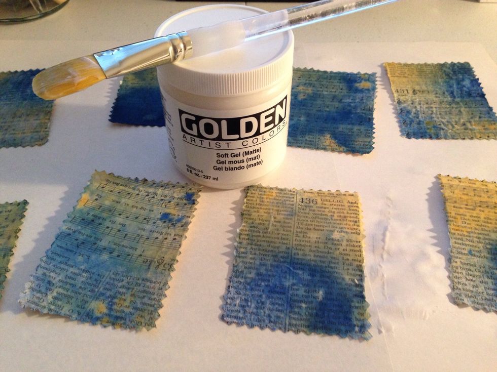 Used Golden Soft Gel (Matte).