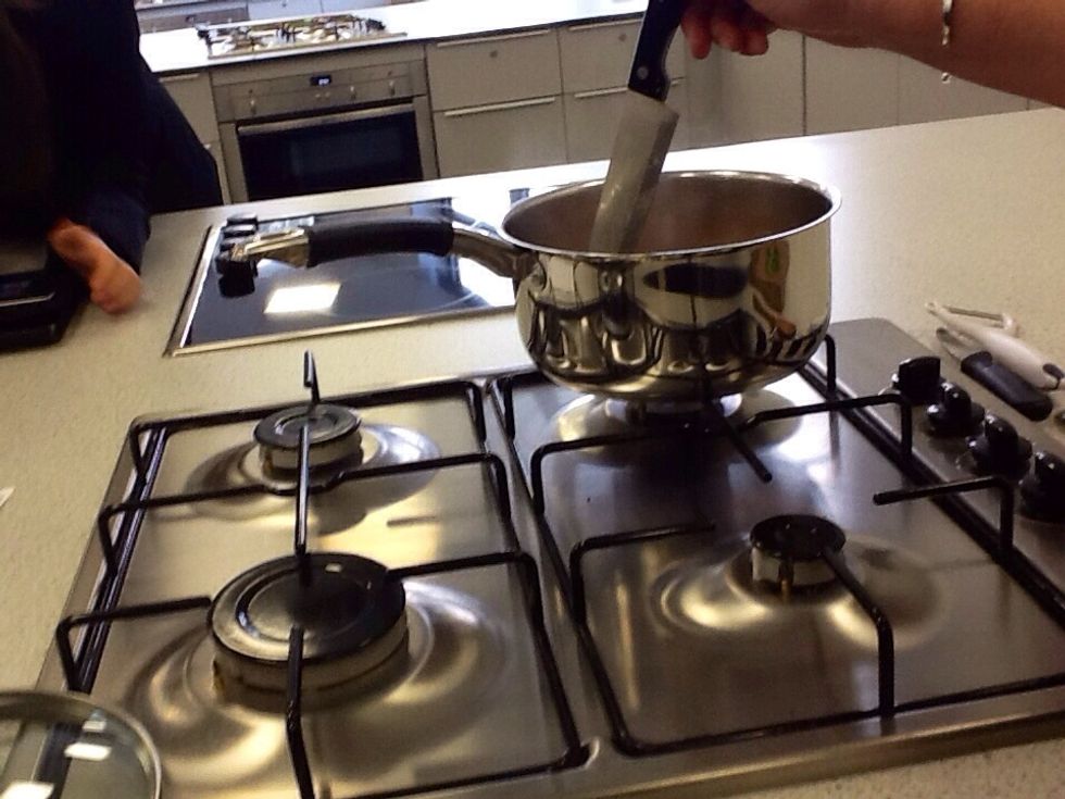 (Useful advice: check the potatoes to see when they are soft)