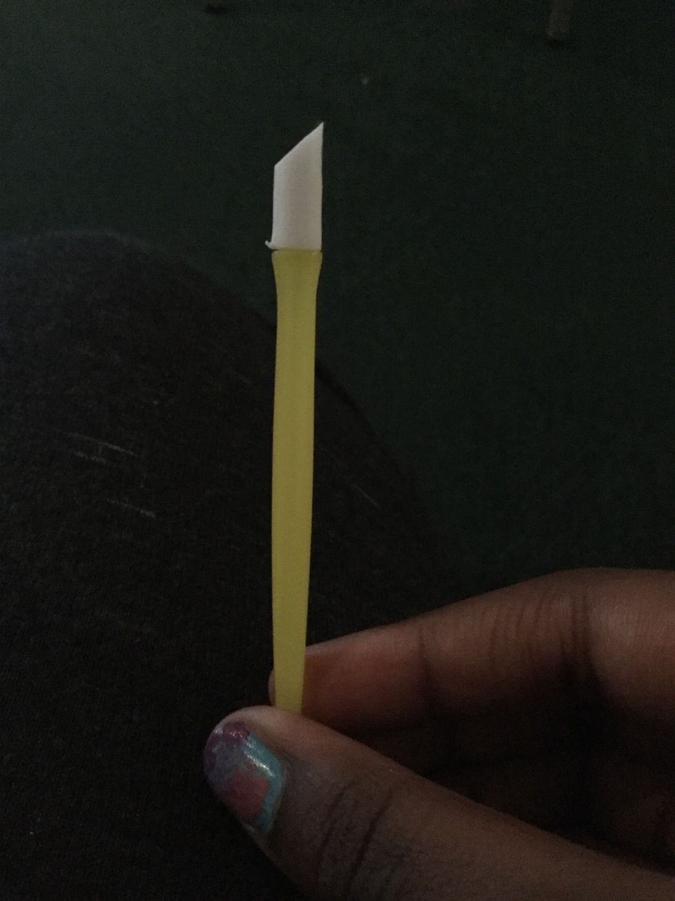 Useing this push back your cuticle this will help it grow