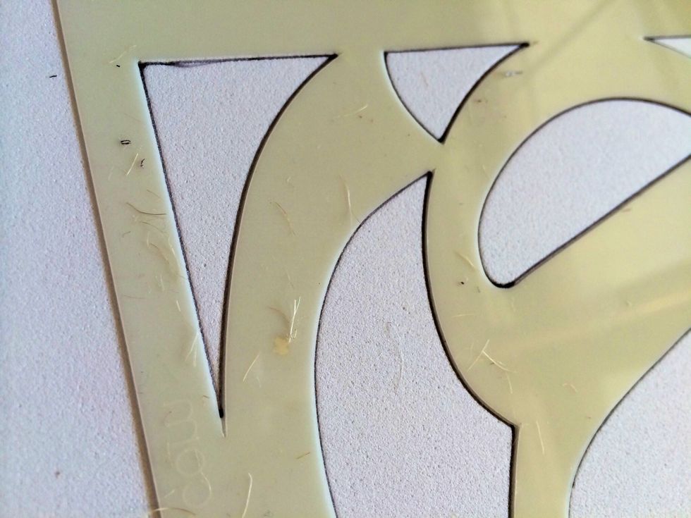 How to make diy foam stamps using a stencil B+C Guides