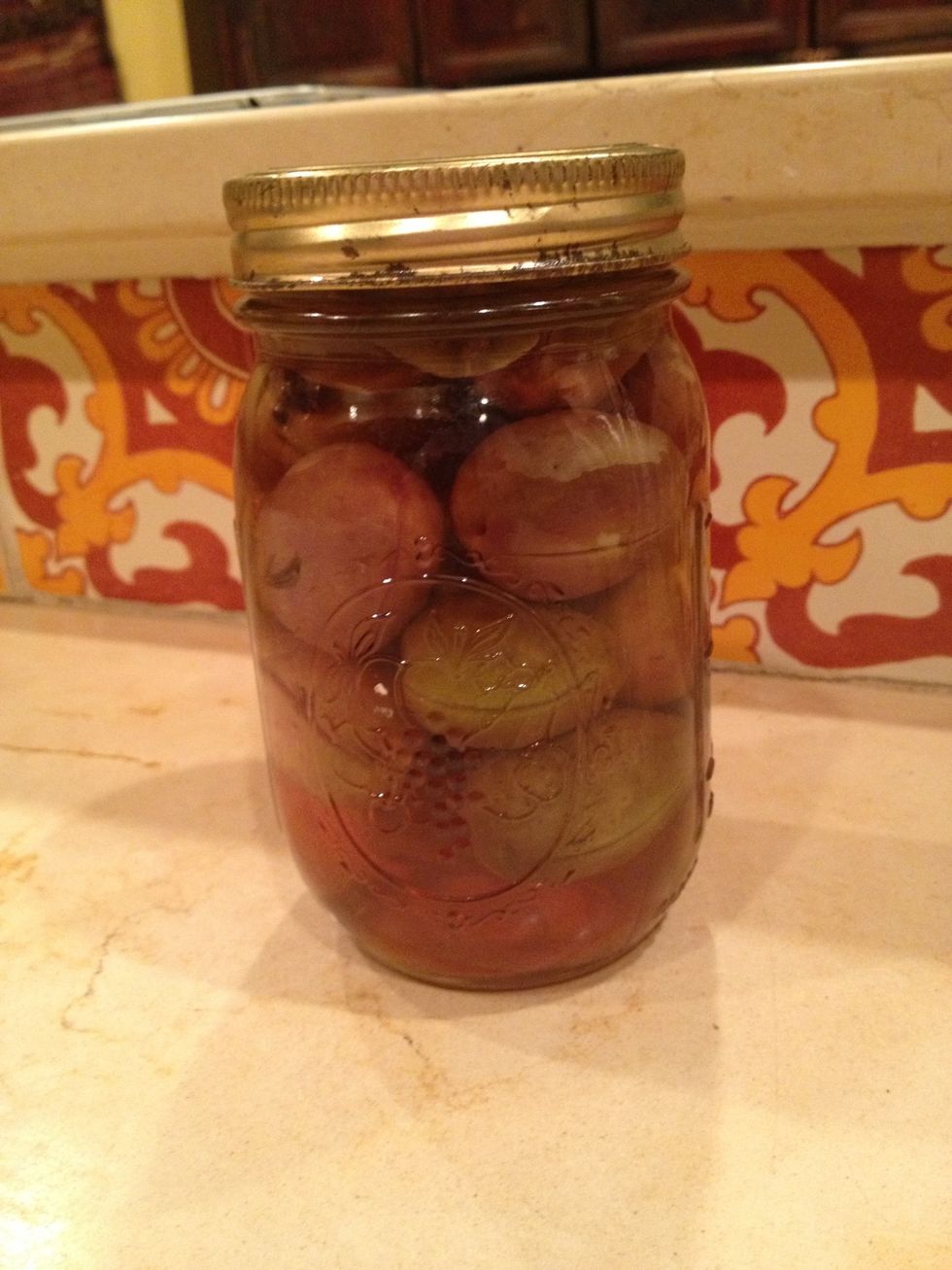 Using a combi seal in the oven at 190F (88C) for 30 minutes.