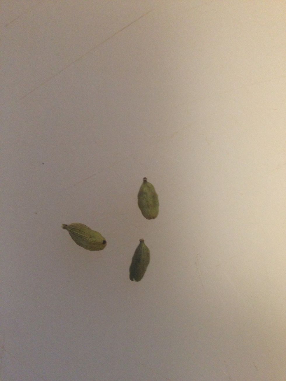 Using cardamom for this tea but you can use ginger as well