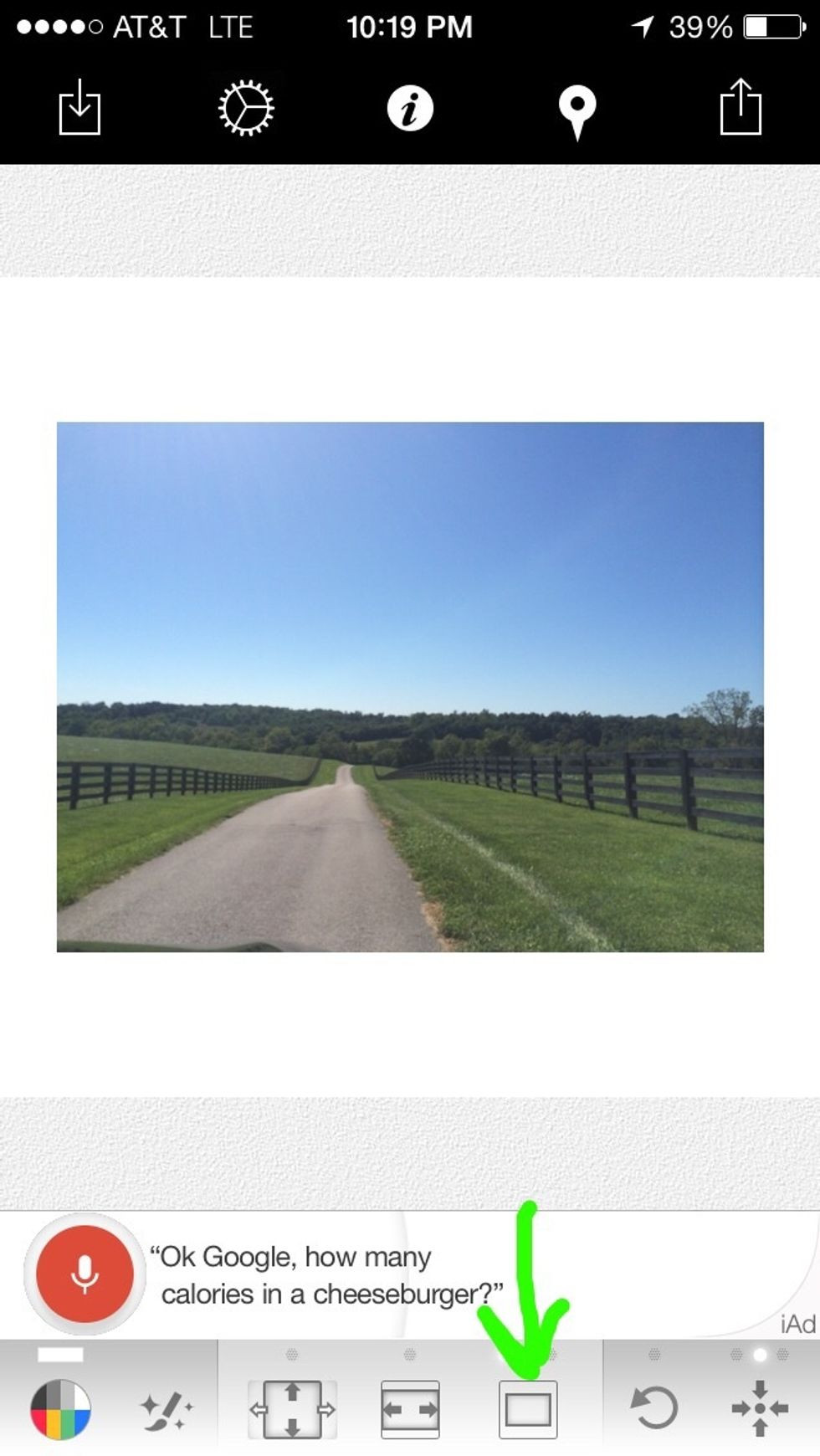 Using the far right of the three buttons, you can add a border on all 4 sides, but making the border shallow on two sides and wide on the other two, like in this picture.