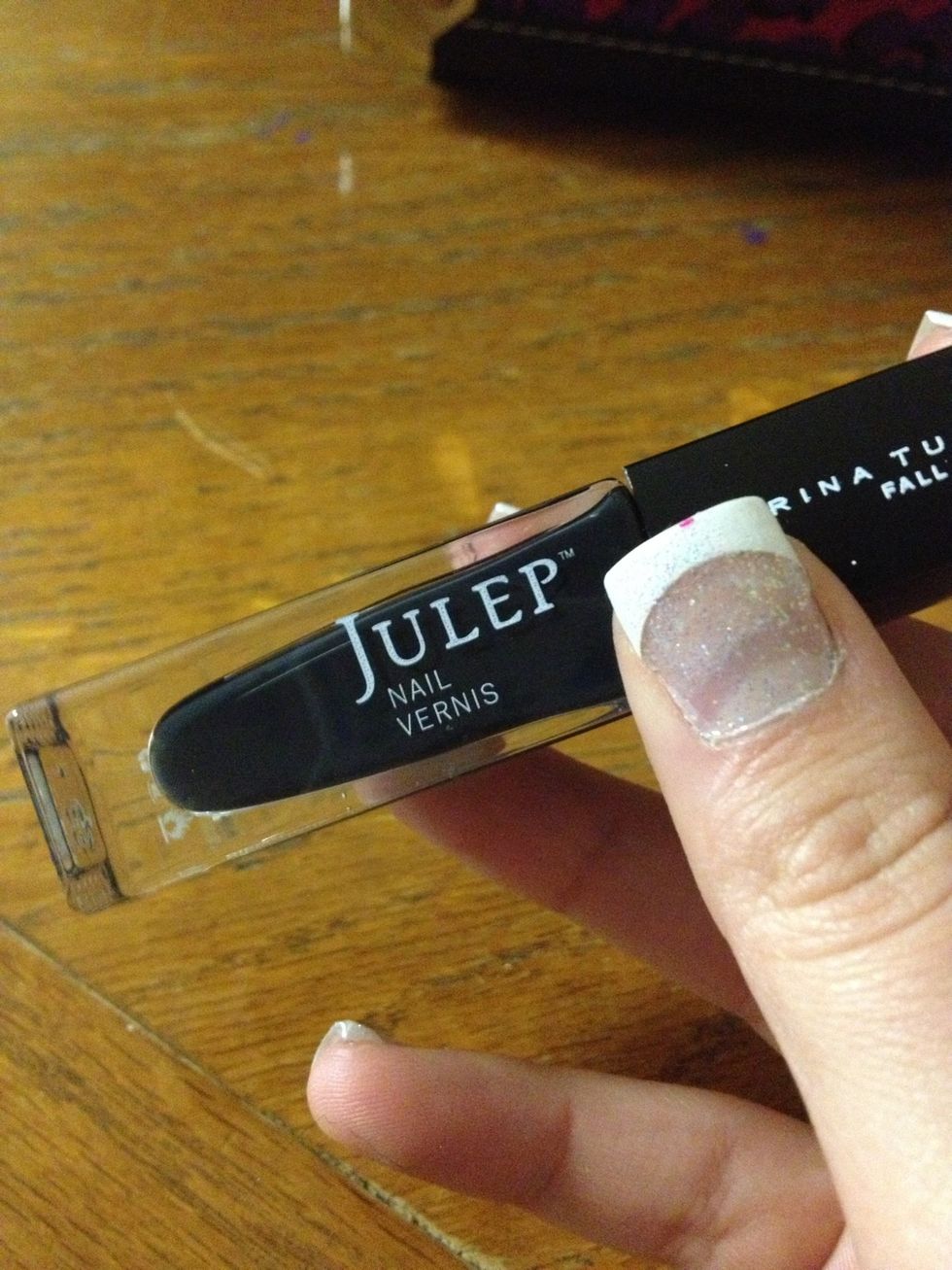 using your black polish