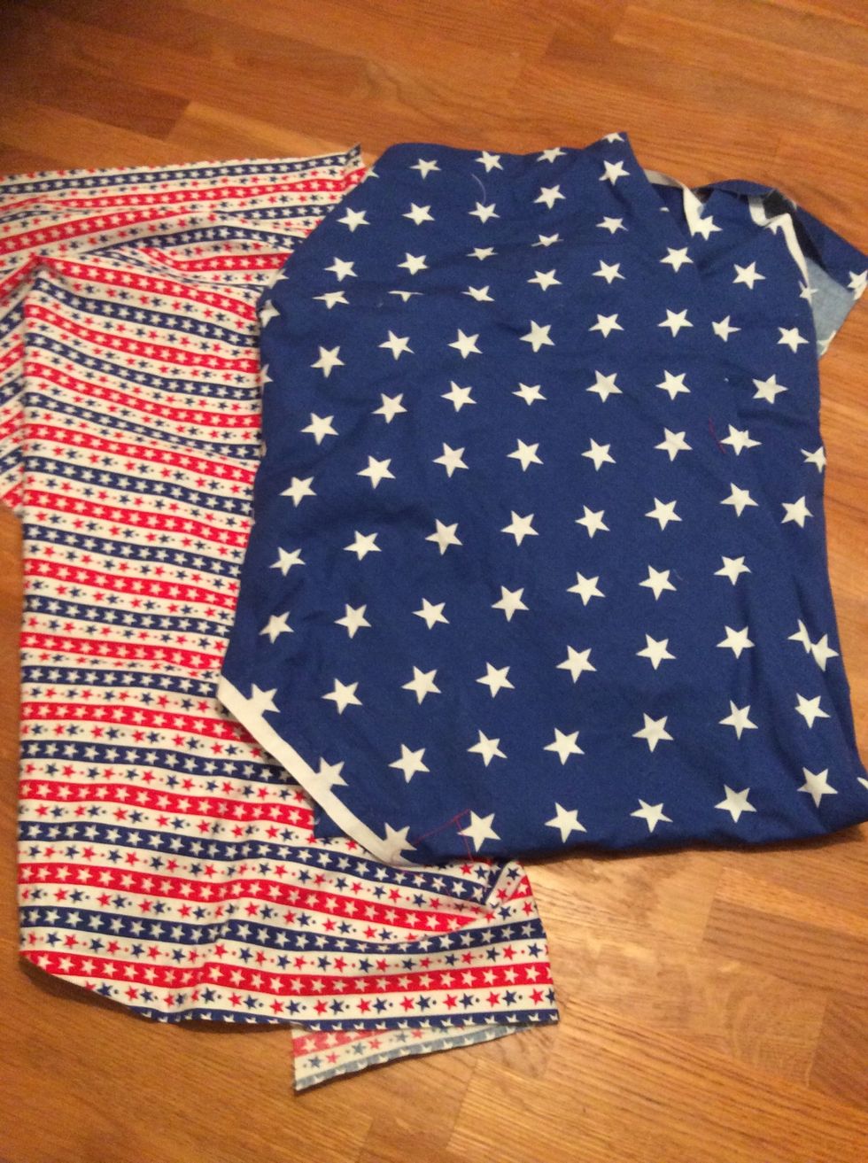 V\u00e4lj 2 st tyger. Ett till insidan och ett till utsidan av p\u00e5sen.