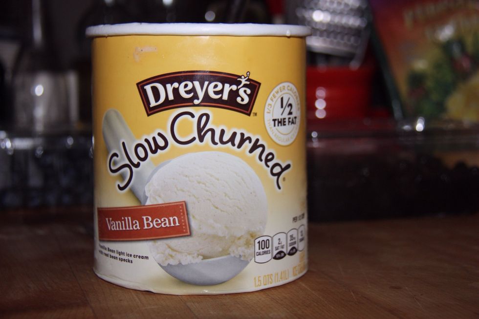 vanilla bean ice cream