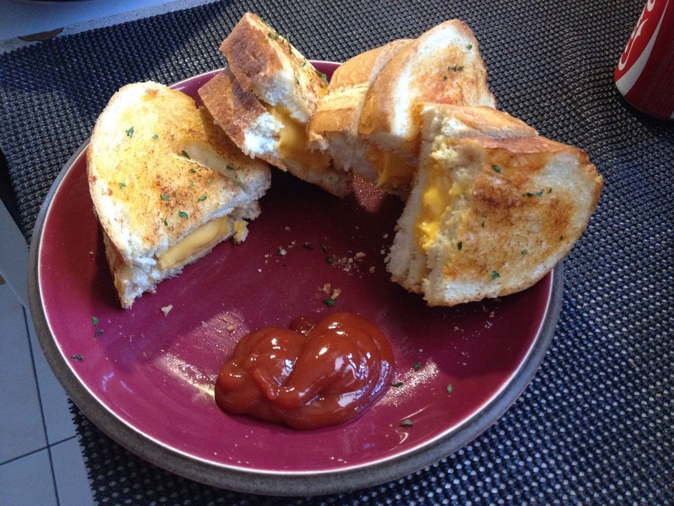 Variation of the Classic Grilled Cheese.