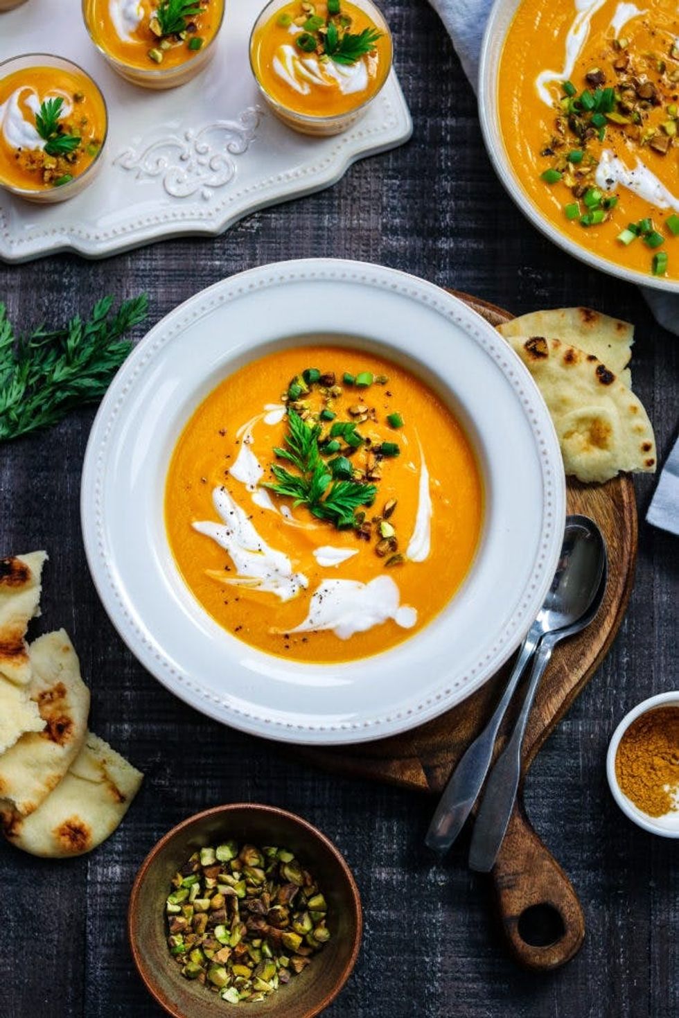 Vegan Curried Carrot Soup