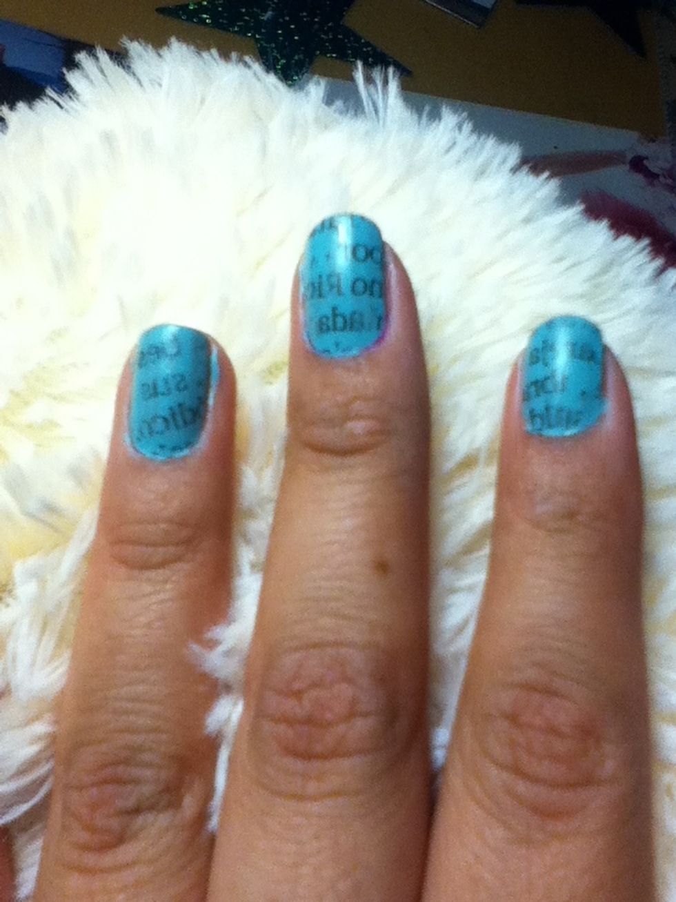 Very Easy & cool nail design ;)