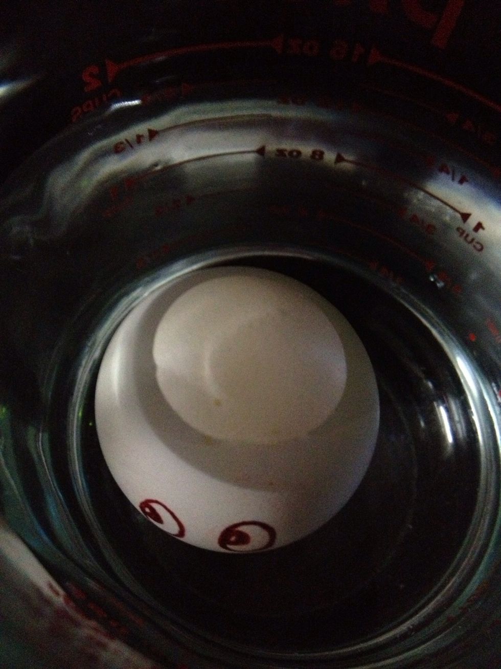 View from above: A bad egg,