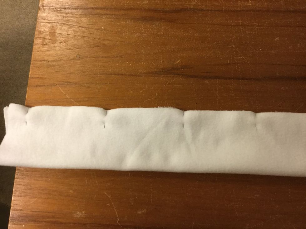 Vik det p\u00e5 mitten. Tv\u00e4rn\u00e5la ihop.