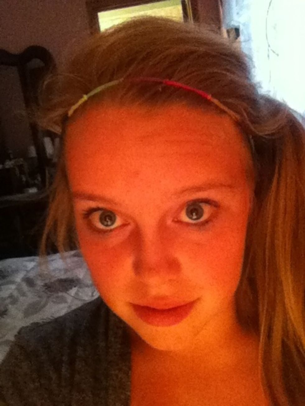 Viola! And there is your rainbow loom headband.