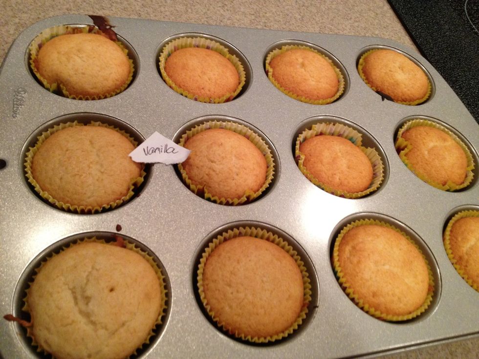 Viola! The cakes are done, you can find the frosting recipe in my bio :)