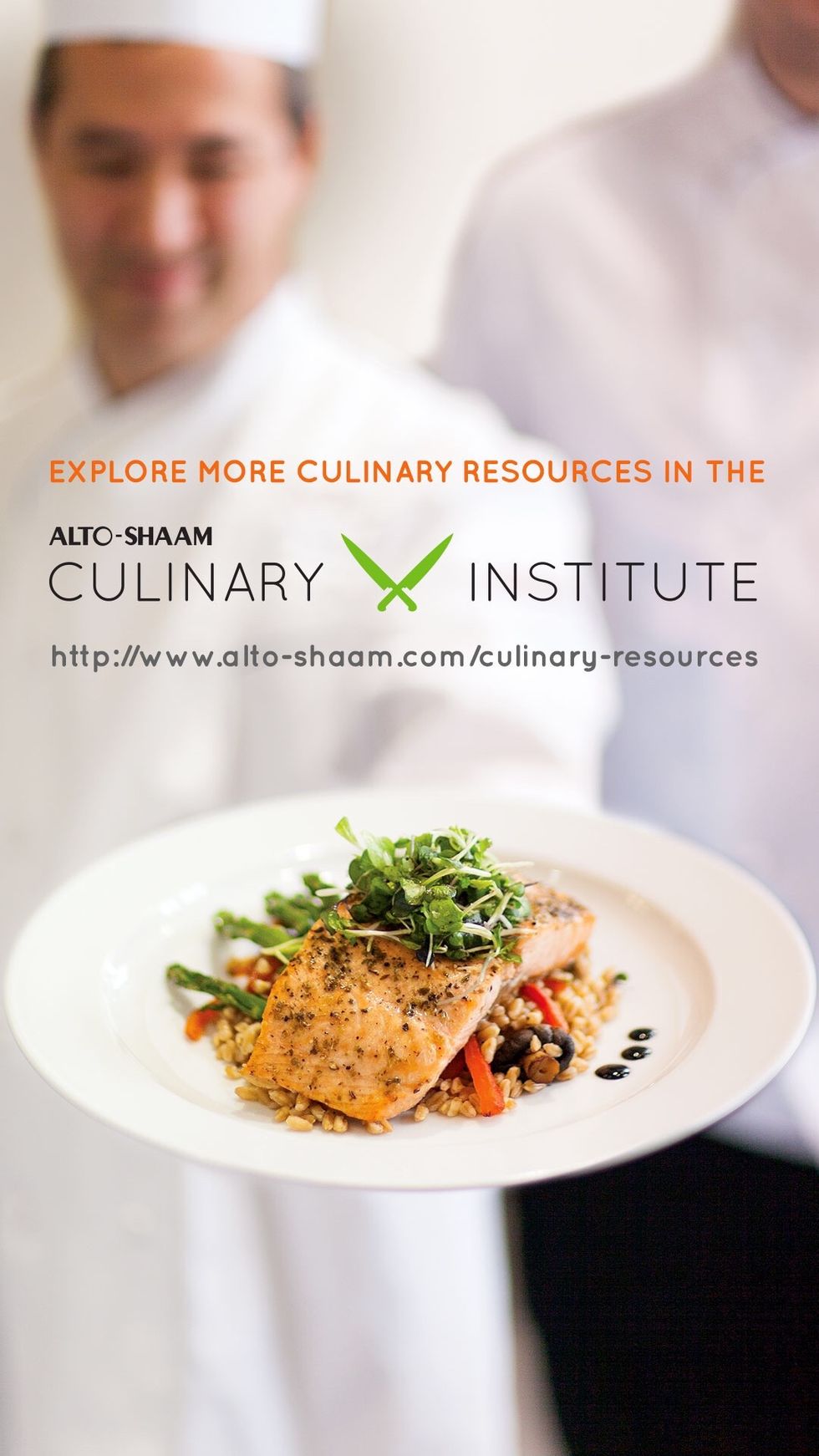 Visit www.alto-shaam.com/culinary-resources for additional resources from Alto-Shaam.
