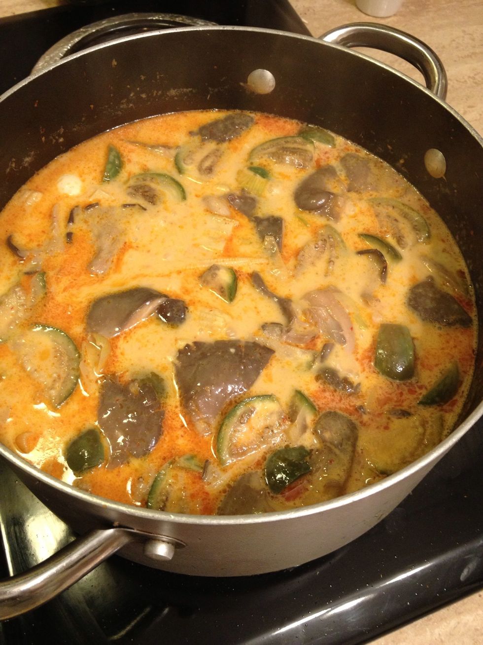 Voila!! Beautiful, rich, sweet and savory with exotic flavors.