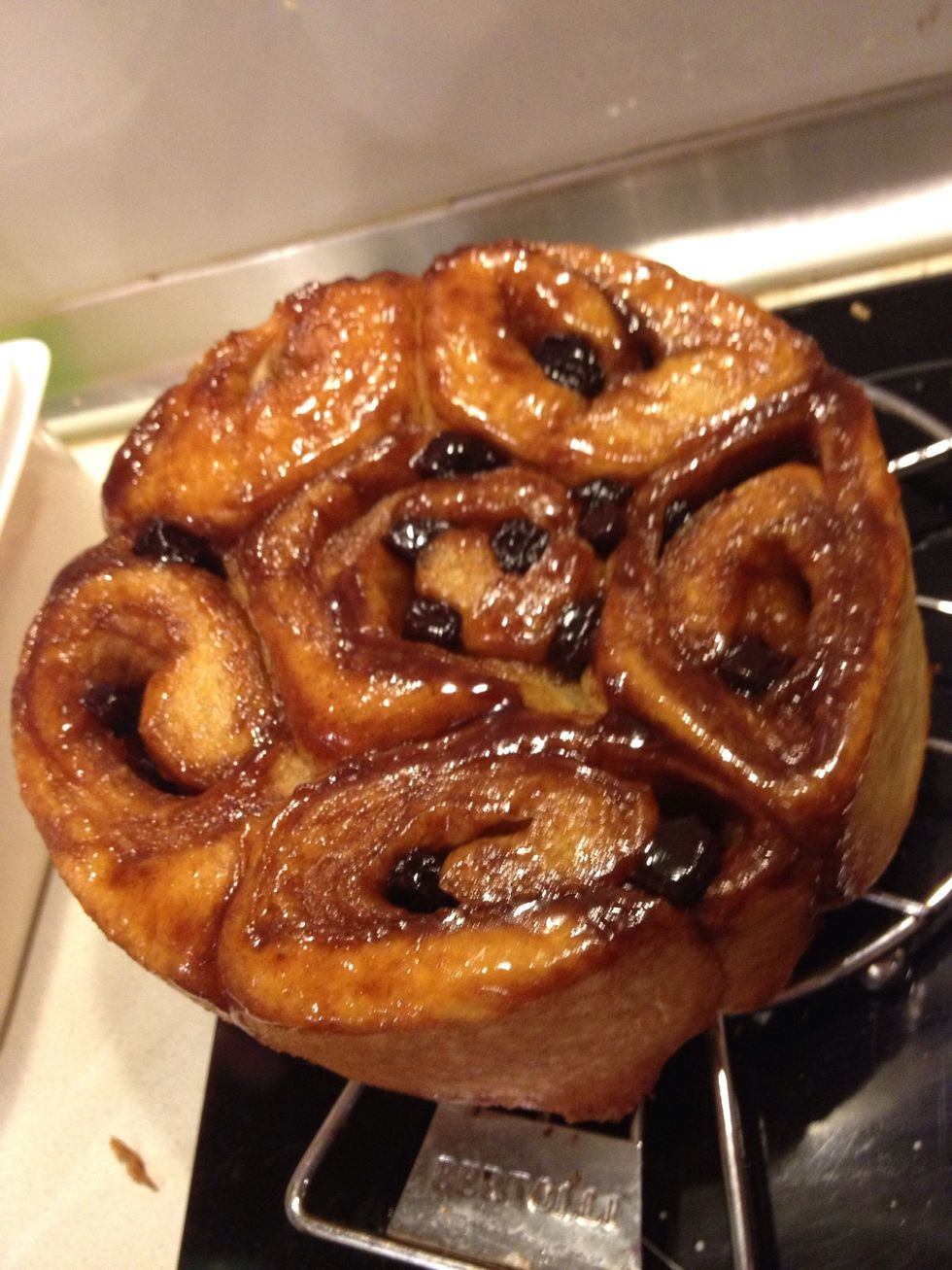 Voila! Cinnamon rolls. Bake share and enjoy! \ud83d\udc97\ud83d\udc97\ud83d\udc97