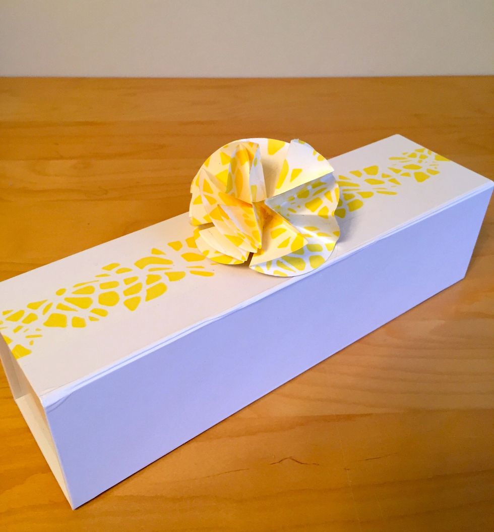 Voila! That's a wrap!