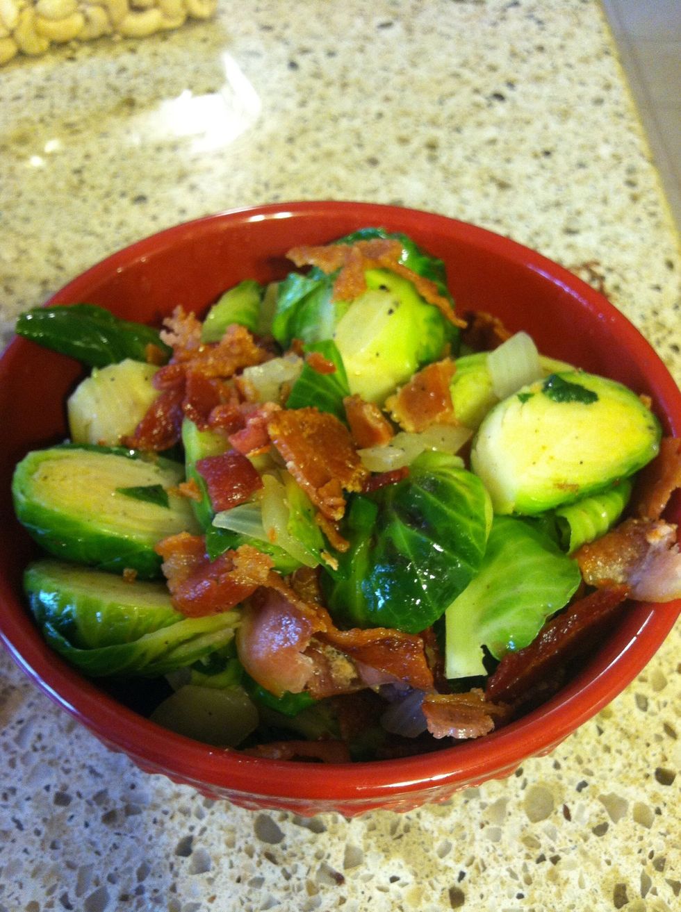 Voilah! You are done. Bon appetit!