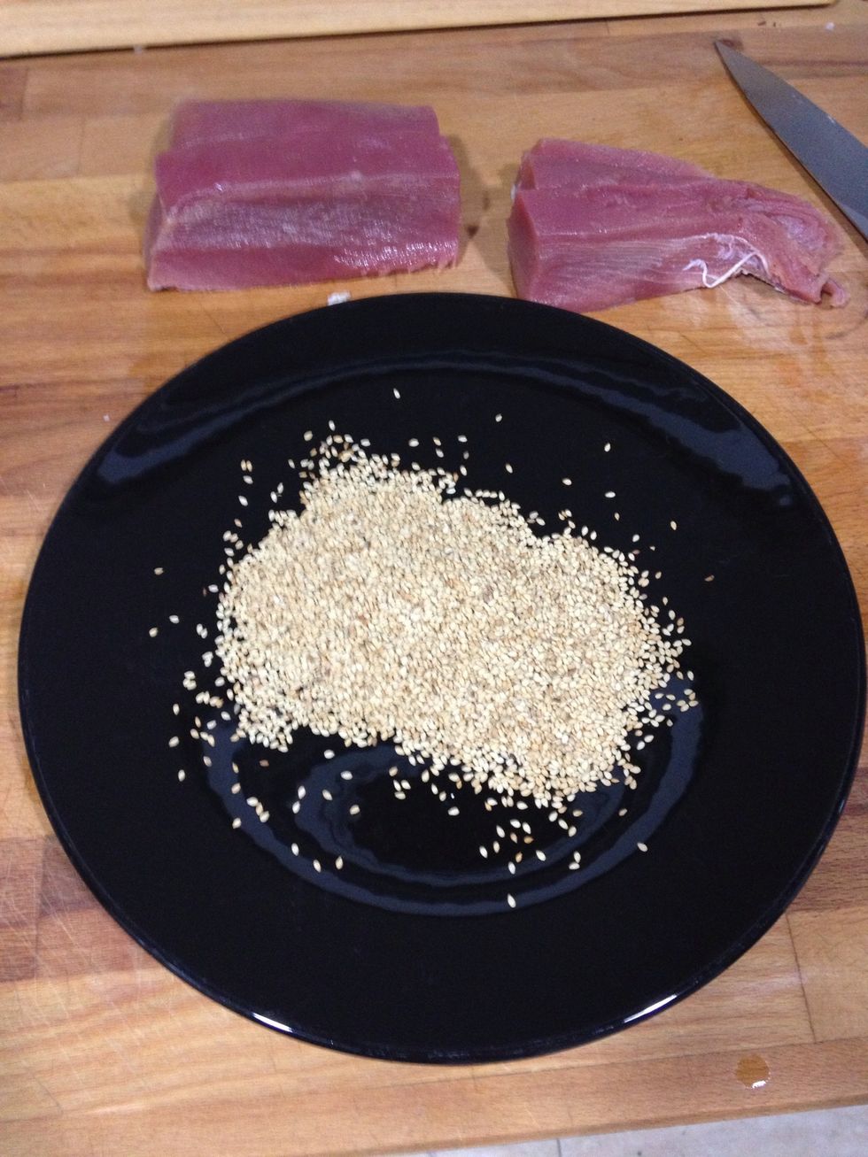 Vuelca s\u00e9samo en un plato.