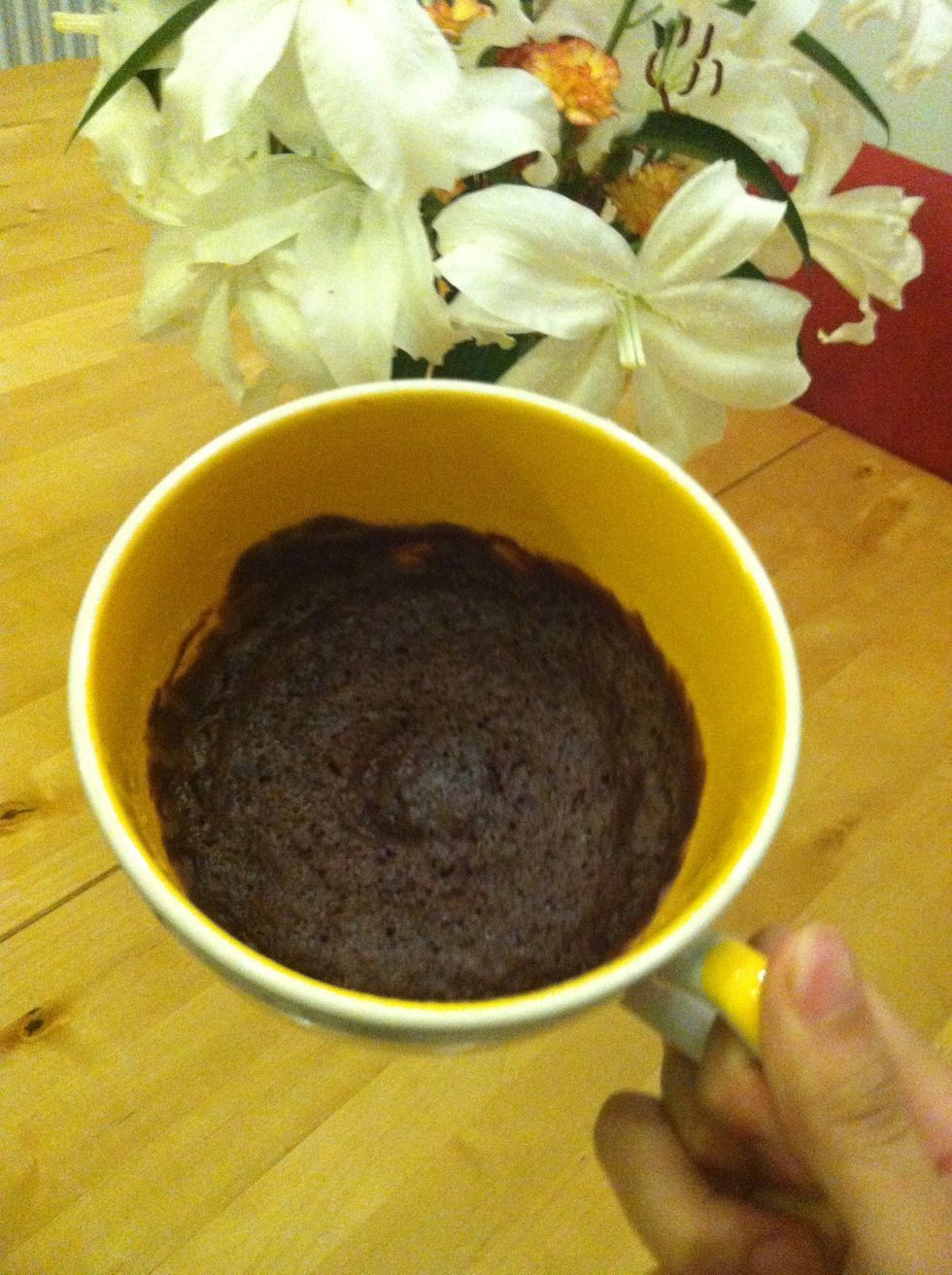 Waah~~ quickest brownie ever